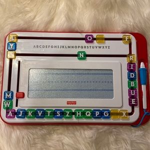 Fisher-Price Magnetic Learn to Write Spell Letter Board Toddler Toy